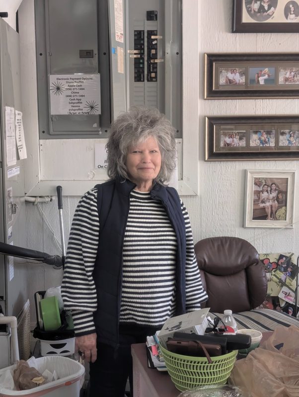 Virginia Proffitt, owner of Gin Gin's